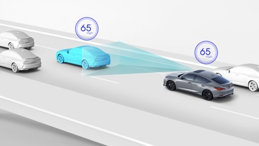 2026 Acura Integra A-Spec featuring the Adaptive Cruise Control (ACC) with Low-Speed Follow. 2026 Acura Integra A-Spec featuring the Adaptive Cruise Control (ACC) with Low-Speed Follow.