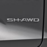 EMBLEM, SH-AWD, DARK CHROME (part number:)