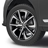 WHEEL, 20", BLACK DIAMOND CUT & PAINT (part number:)
