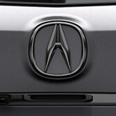 EMBLEM, A-MARK, RR, DARK CHROME (part number:)