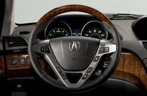 Woodgrain Steering Wheel