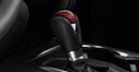 Shift Knob—Woodgrain-Look & Leather