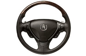 Woodgrain Steering Wheel