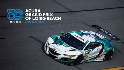 Acura Grand Prix of Long Beach race car