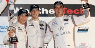 Acura Team Penske win at podium
