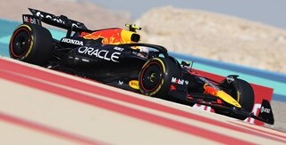 Oracle Red Bull Racing Team vehicle on the race track Oracle Red Bull Racing Team vehicle on the race track