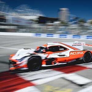 Acura Motorsports Team Penske ARX-05 at race track Acura Motorsports Team Penske ARX-05 at race track