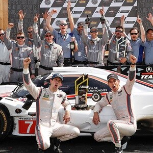 Acura Team Penske celebrates at Mid-Ohio Acura Team Penske celebrates at Mid-Ohio