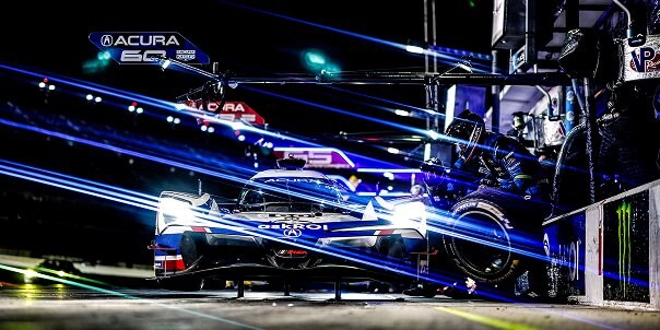 Acura Meyer Shank Racing with Curb Agajanian, Acura ARX-06 at the Rolex 24 at Daytona.