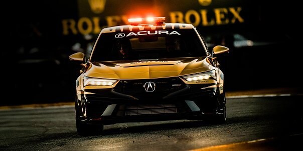 Acura Integra Type S Official Safety Car at the 63rd Rolex 24 At Daytona.