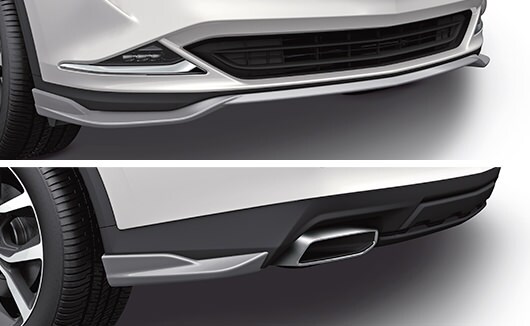 2023 MDX Accessories Front and Rear Lower Trims