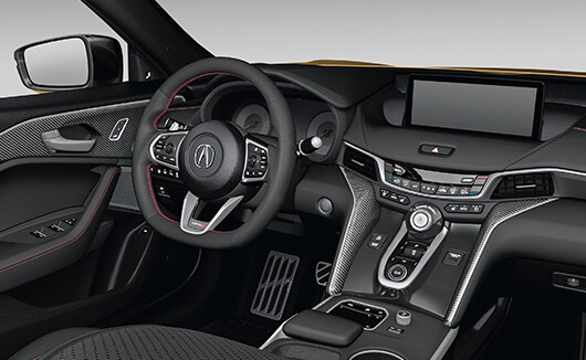 Acura 2022 TLX Carbon Fiber Interior