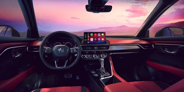 Acura 2025 ADX interior combines performance-focused design and elevated comfort for a sporty, sophisticated cabin experience.