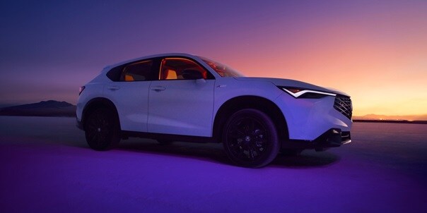 Acura 2025 ADX shown in Platinum White Pearl built for versatility, seamlessly adapting to your everyday needs while maintaining a spirit of adventure.