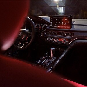 2023 Integra interior display  2023 Integra interior display
