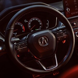 2023 Integra steering wheel detail 2023 Integra steering wheel detail