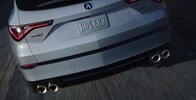 Acura MDX Type S Advance Rear exhaust detail Acura MDX Type S Advance Rear exhaust detail