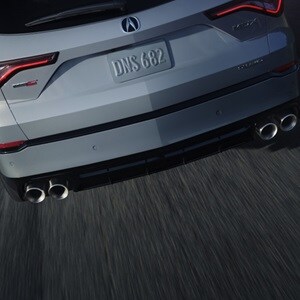 Acura MDX Type S Advance Rear exhaust detail Acura MDX Type S Advance Rear exhaust detail