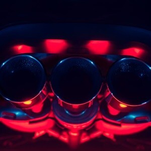 Acura Integra Type S rear view detail Acura Integra Type S rear view detail