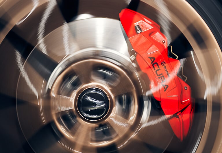 Integra Type S caliper wheel detail