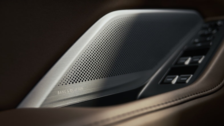 Acura 2025 MDX Type S Advance interior detail of B&O Speaker