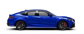 Integra Type S in Apex Blue Pearl profile view