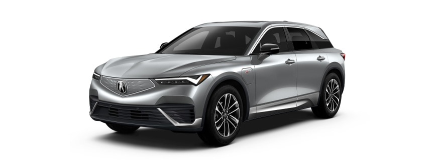 2024 Acura ZDX A-Spec RWD exterior in Mercury Silver Metallic