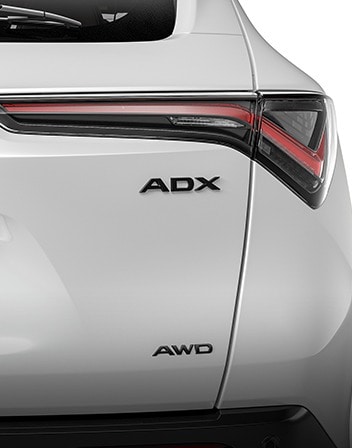 Acura 2025 ADX Gloss Black Emblems