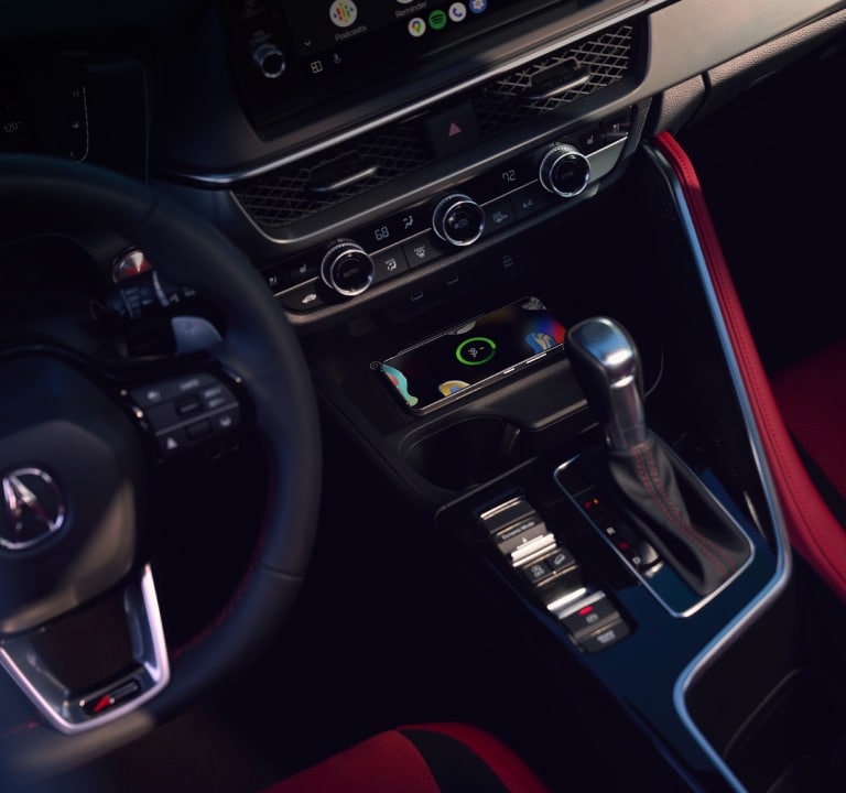 Acura 2025 ADX A-Spec Package with Red Interior with premium design details