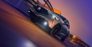 Acura 2025 ADX A-Spec Package in Urban Gray Pearl with Acura Genuine Accessories the LED fog lights Acura 2025 ADX A-Spec Package in Urban Gray Pearl with Acura Genuine Accessories the LED fog lights
