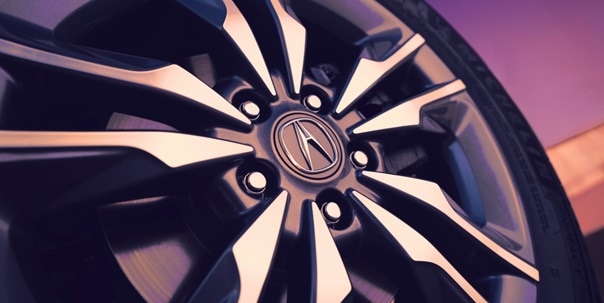 Acura 2025 ADX with Standard 18-inch Shark Gray Machine-finished wheels