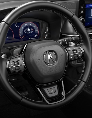 2026 Acura ADX Interior featuring Heated Steering Wheel accessory.