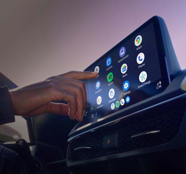 2026 Acura ADX A-Spec with Advance Package and Orchid Interior, featuring wireless Android Auto™ compatibility.