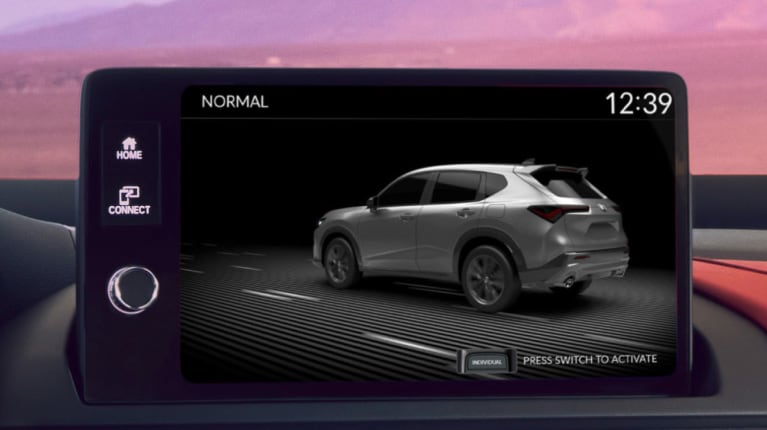 2026 Acura ADX featuring the Integrated Dynamics System in Normal mode.