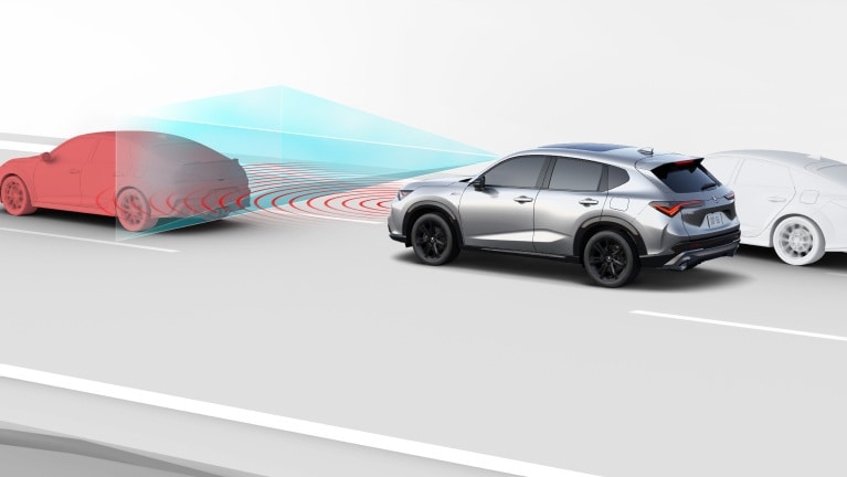 2026 Acura ADX featuring the Collision Mitigation Braking System.