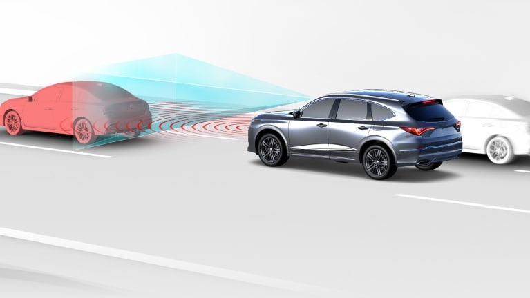 2026 Acura ADX featuring the Collision Mitigation Braking System.