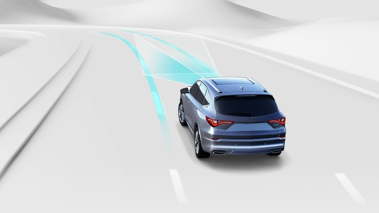 2026 Acura ADX featuring the Lane Keeping Assist System.
