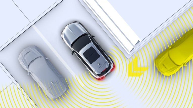 2026 Acura ADX featuring the Rear Cross Traffic Monitor.
