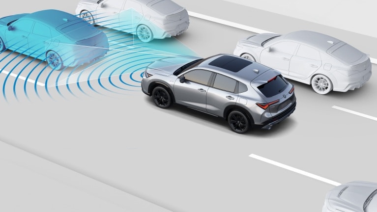 2026 Acura ADX featuring the Traffic Jam Assist.