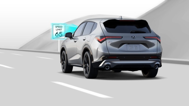 2026 Acura ADX featuring the Traffic Sign Recognition.