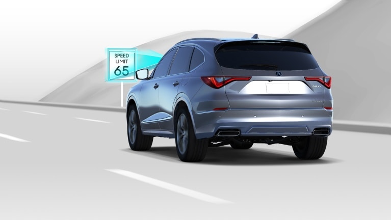 2026 Acura ADX featuring the Traffic Sign Recognition.