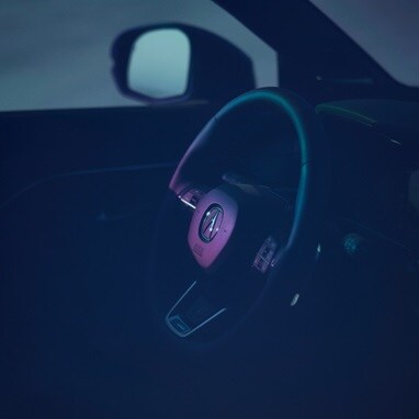 2026 Acura ADX A-Spec with Advance Package shown in Ebony Interior.