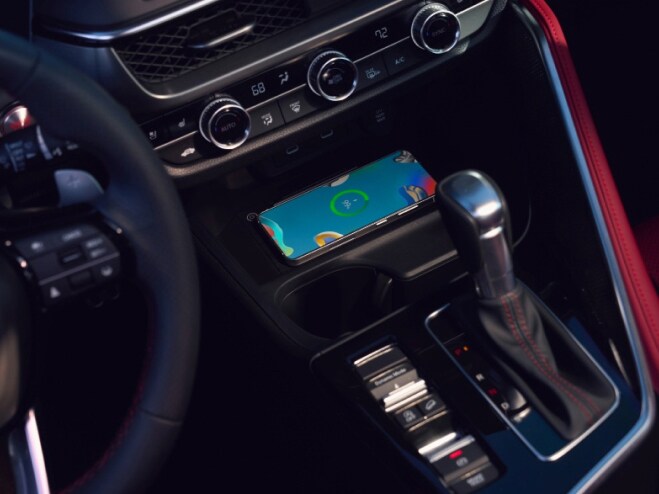 2026 Acura ADX interior wireless charging and center console