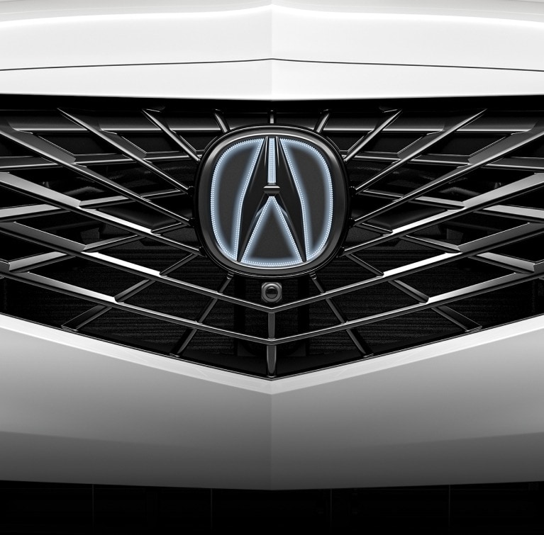 2026 Acura ADX A‑Spec featuring Illuminated Front Emblem accessory.