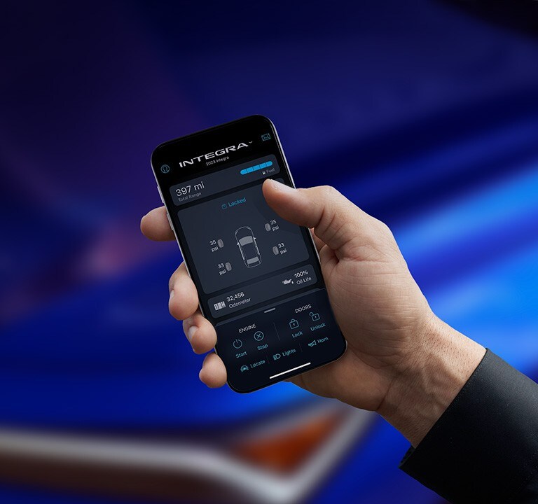2023 Integra acuralink app open