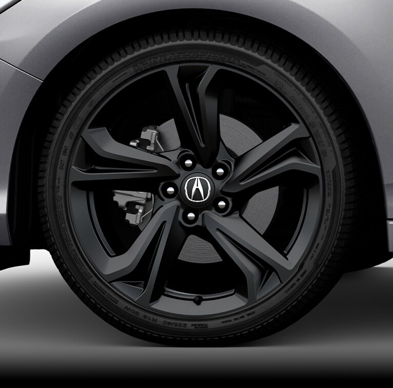 acura integra black rims