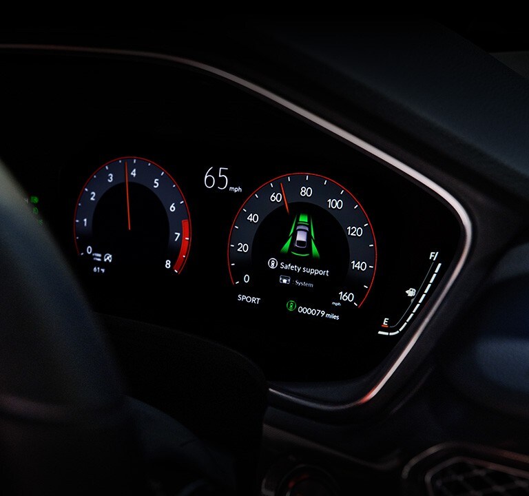 2023 Integra digital meter