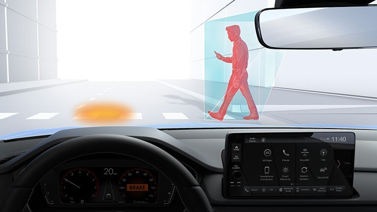 2023 Integra Pedestrian Detection