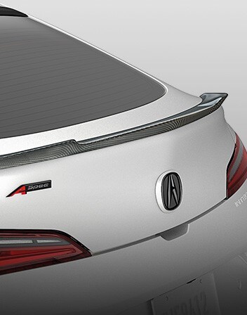 Integra Carbon Fiber Tailgate Spoiler Accessory