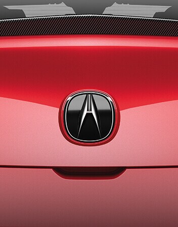 Integra Type S Gloss Black Emblem Accessory